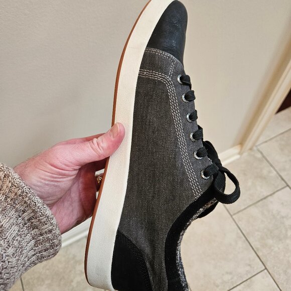 Kodiak Men's Leather/Canvas Casual Shoes, Black, Sz 13 - Picture 12 of 16